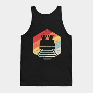 Roller Coaster Theme Park Thrill Ride Tank Top